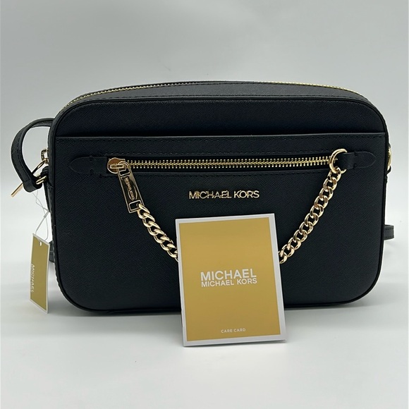 MICHAEL Michael Kors Handbags - 2200- MICHAEL Michael Kors Black Crossbody Bag NWT